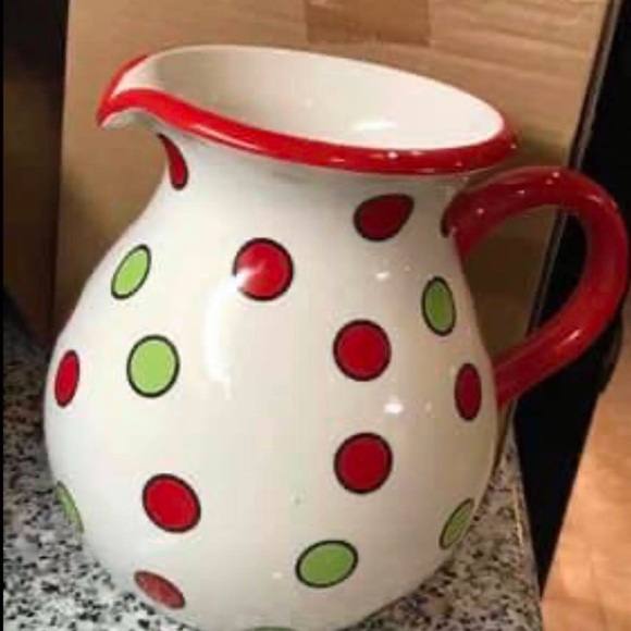 Celebrating Home Christmas Sprinkles Serving Pitcher - Picture 4 of 5